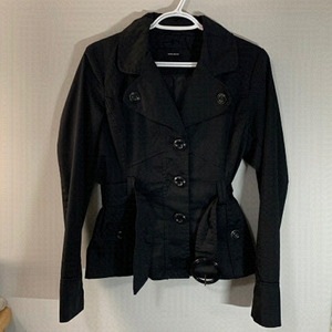 𝅺VERO Moda Duffy Short Trench Coat Size M